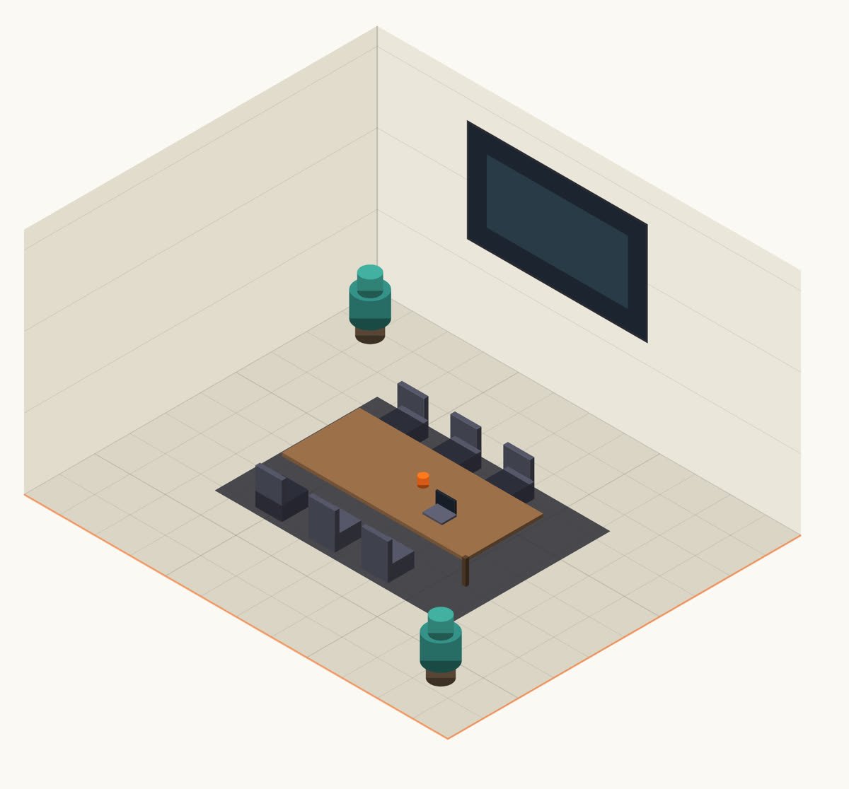 Udaan Studios set up for: Meetings & Meetups